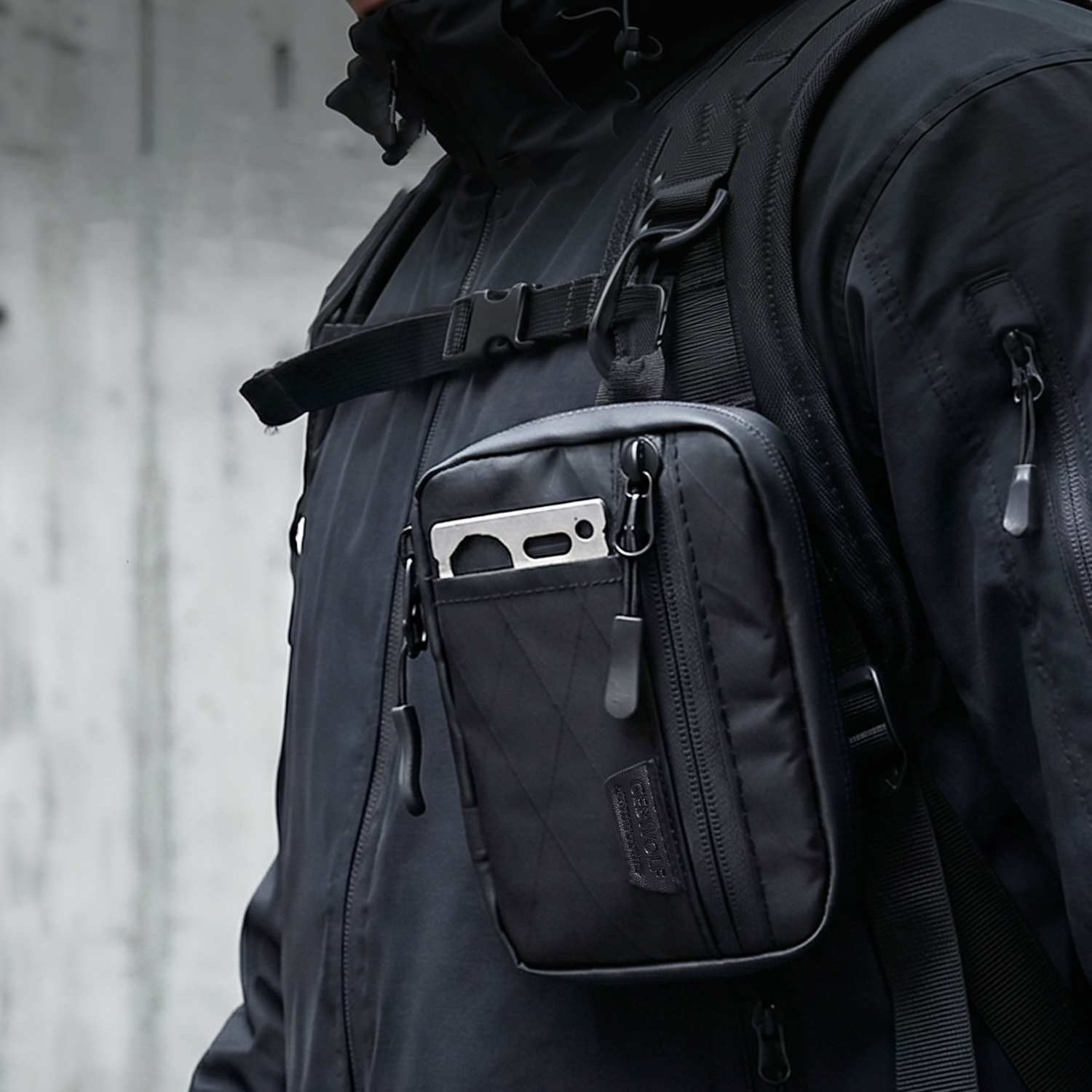 Edc Concealed Carry - Outdoor X-PAC Multi-Functional EDC Wallet Key