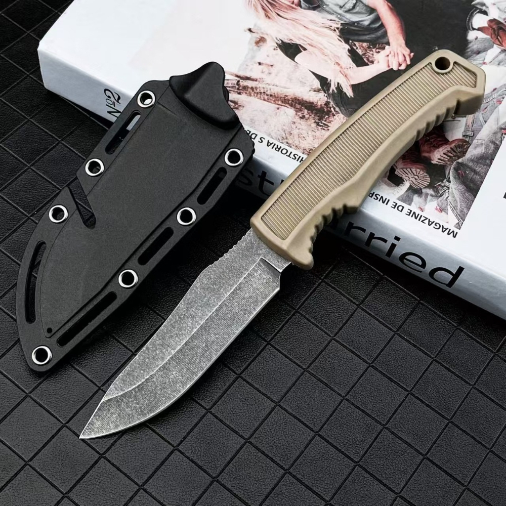 Edc Everyday Carry Knives - FK1001 7Cr13Mov Fixed Blade Knife Outdoor