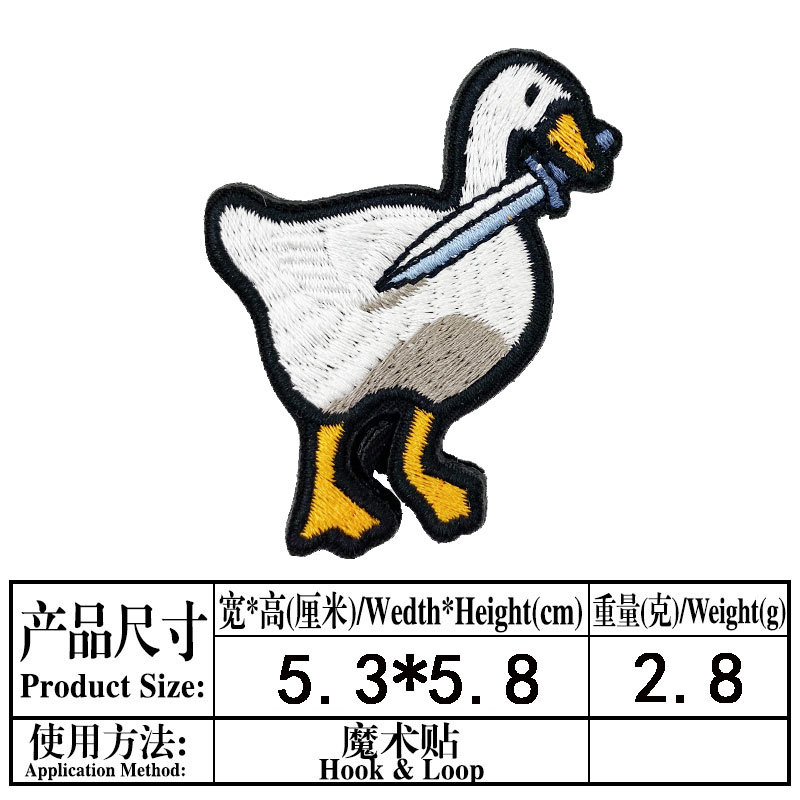 Cartoon Animal Duck with Knife – Edc Everyday Carry Knives recenzja i cena