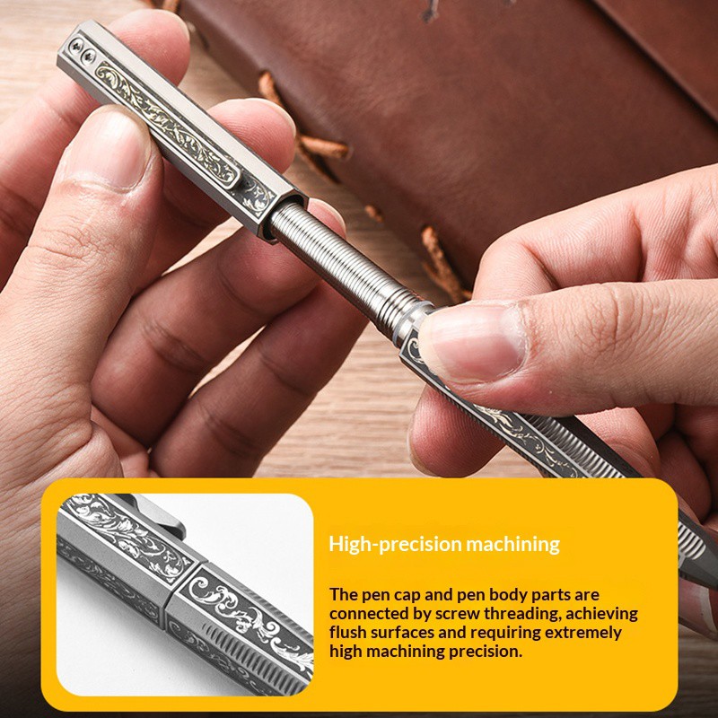 Titanium Alloy Carving Printed – Pen Tactical Glass recenzja i cena
