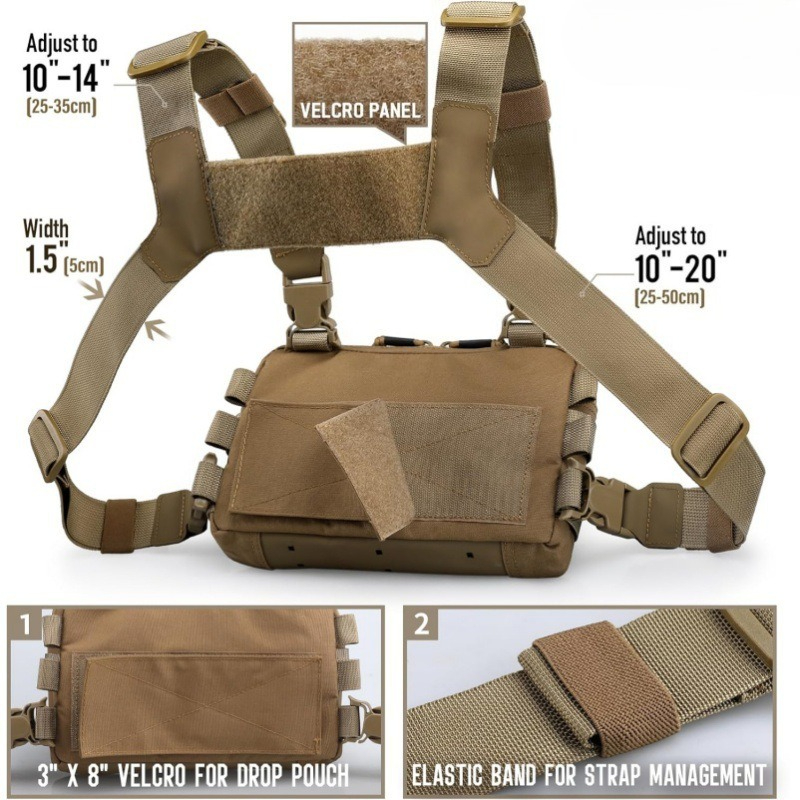 Strap Fishing Vest Tactical Ch – Edc Carry Backpack recenzja i cena
