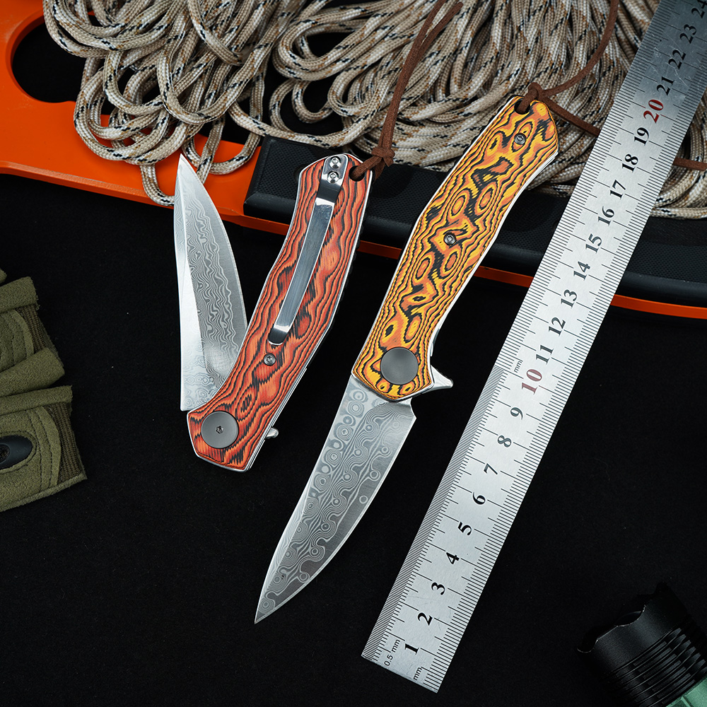 KS 4020 Damascus Knife Portabl – Edc Carry For Men recenzja i cena