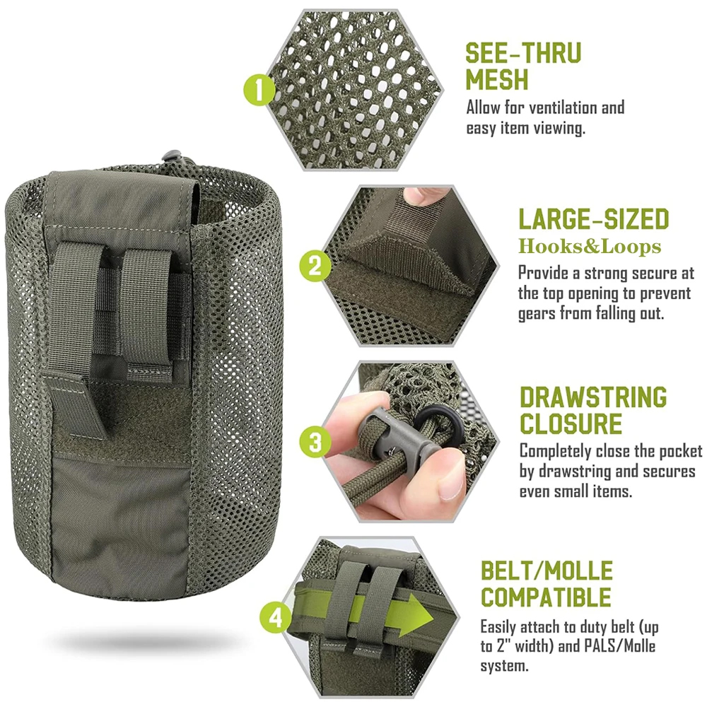 Foldable Molle Dump Drop Pouch – Edc Carry Box recenzja i cena
