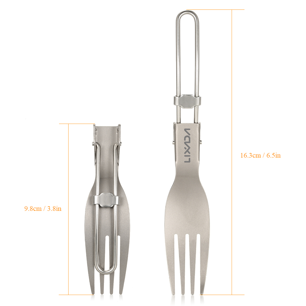 Lixada Titanium Folding Fork U – Edc Everyday Carry Knives recenzja i cena