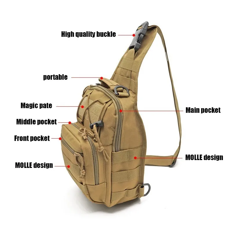 Military Tactical Sling Backpa – Edc Carry Backpack recenzja i cena