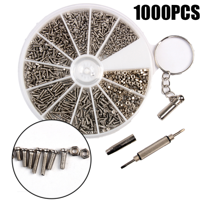 1000Pcs/lot M1-M1.6 Stainless  – Micro Screwdriver Kit recenzja i cena