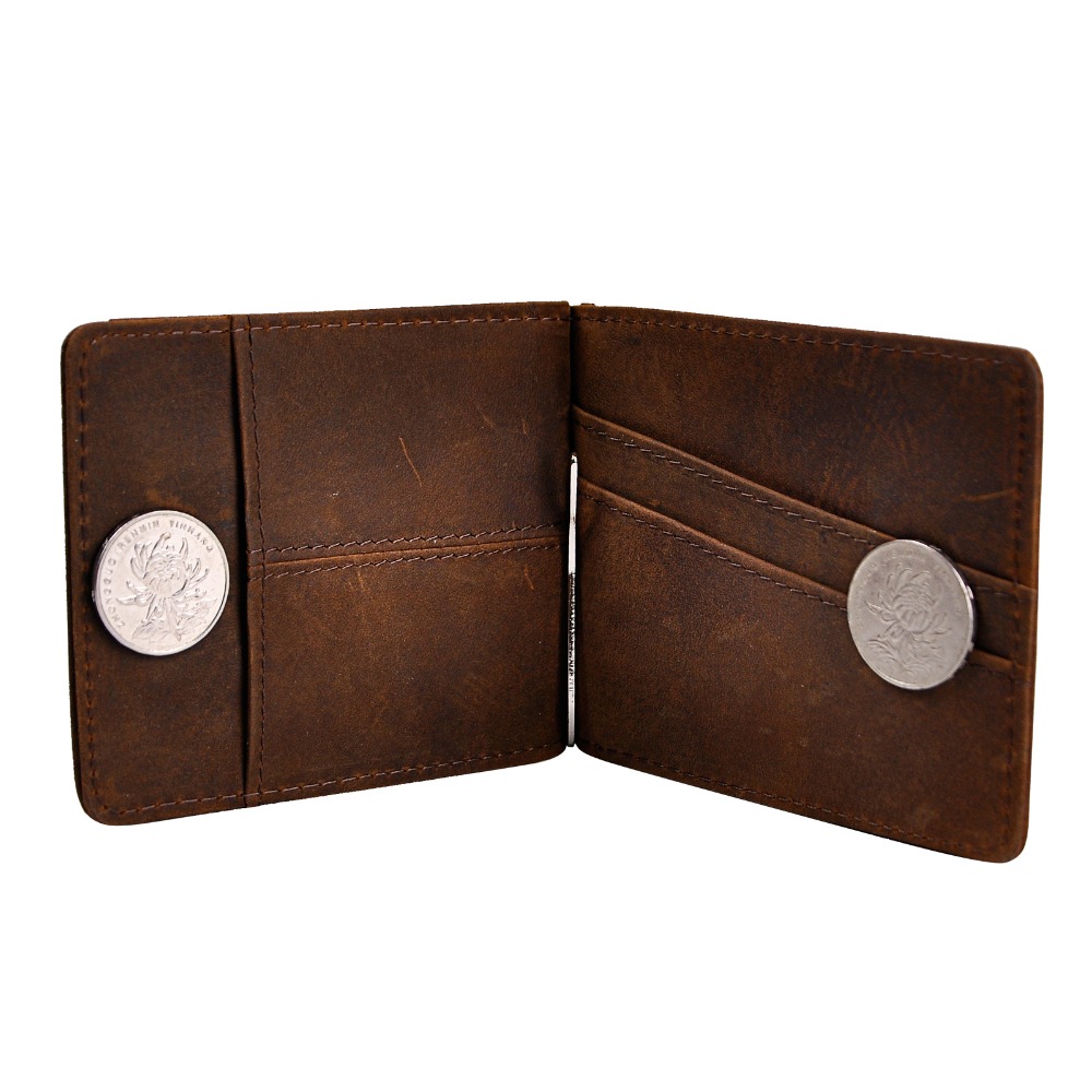 Quality Leather Men Magnetic M – Money Clip Magnetic recenzja i cena