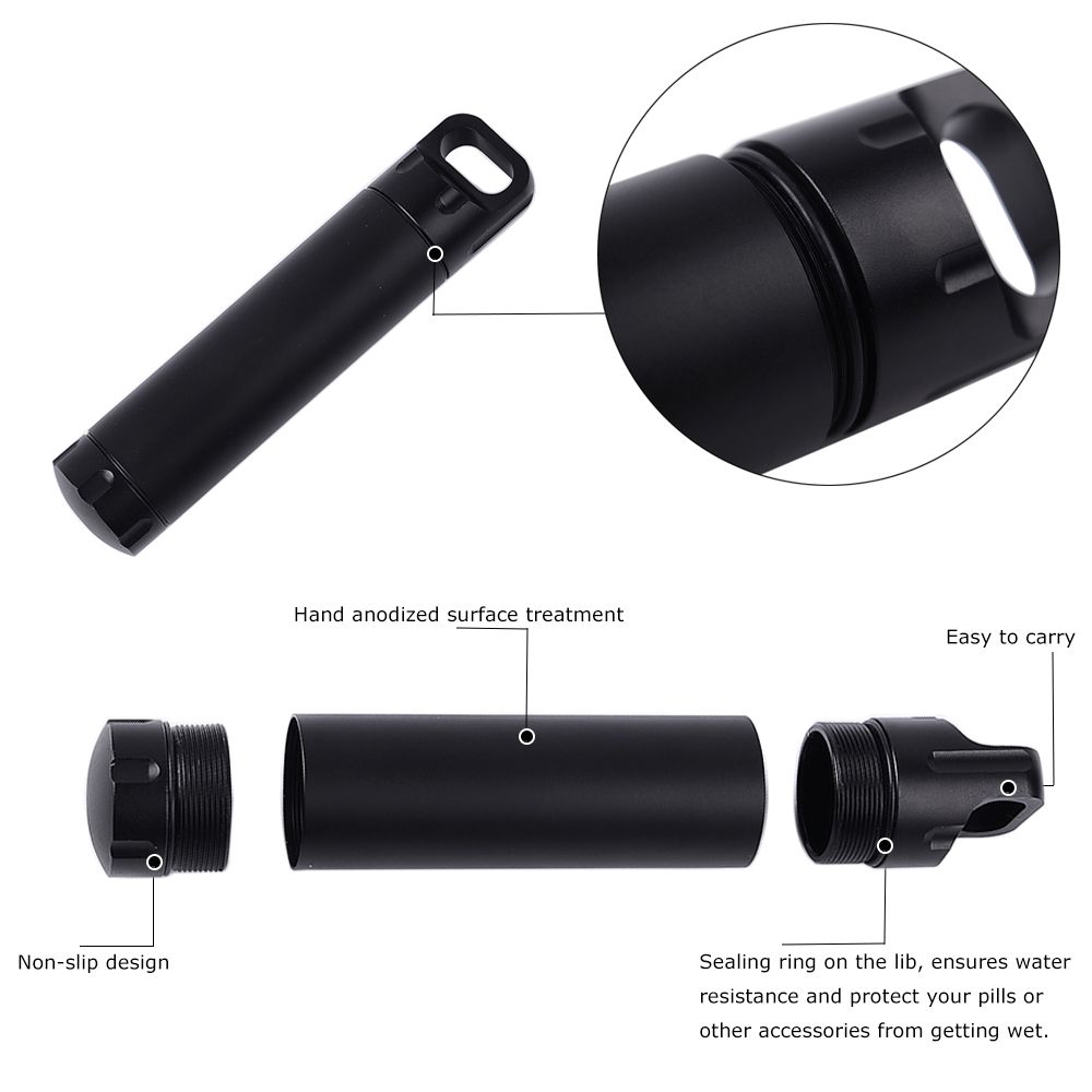 Outdoor Aluminium Waterproof P – Pill Fob Capsule recenzja i cena
