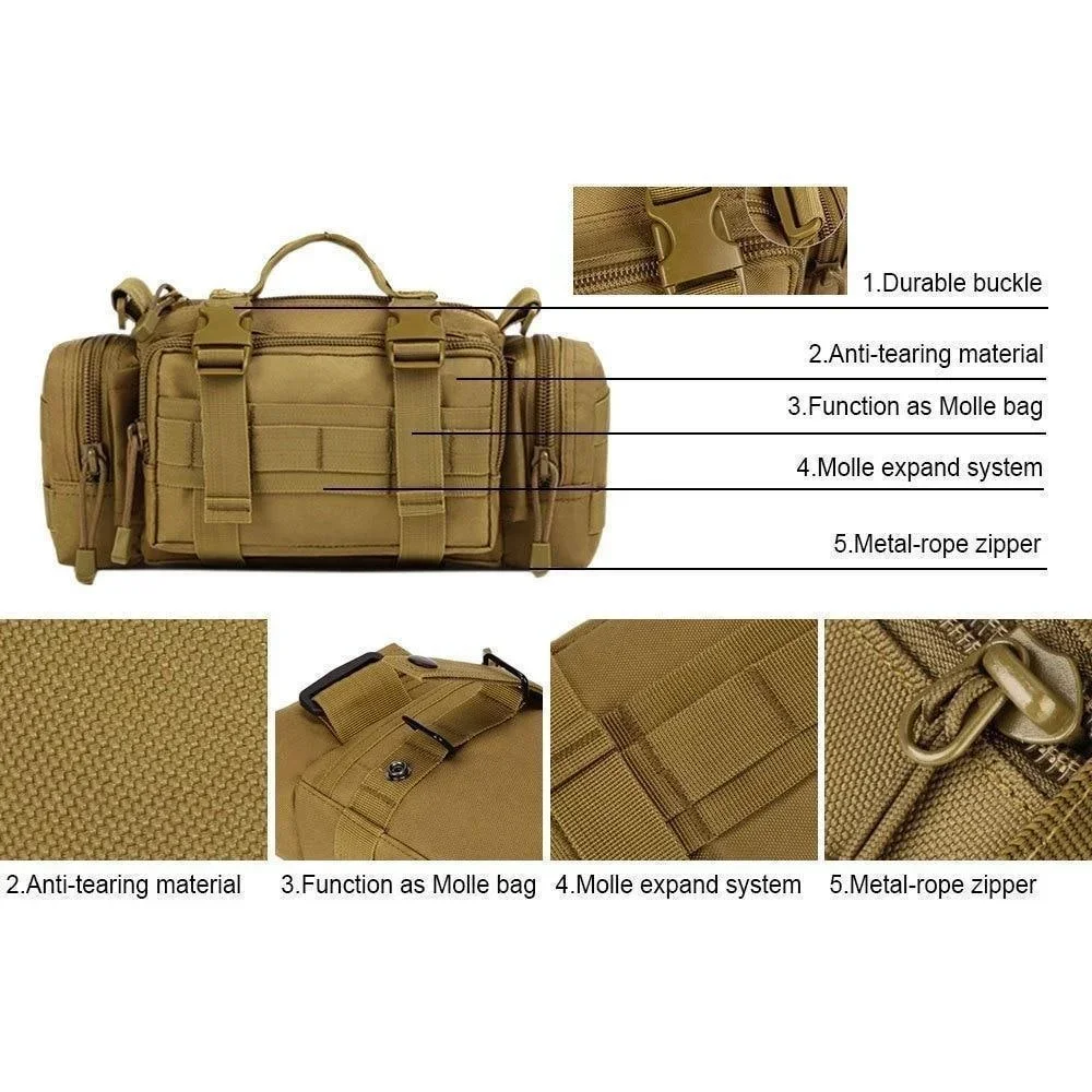 Duffel Waist Bag Molle Waterpr – Edc Carry For Men recenzja i cena