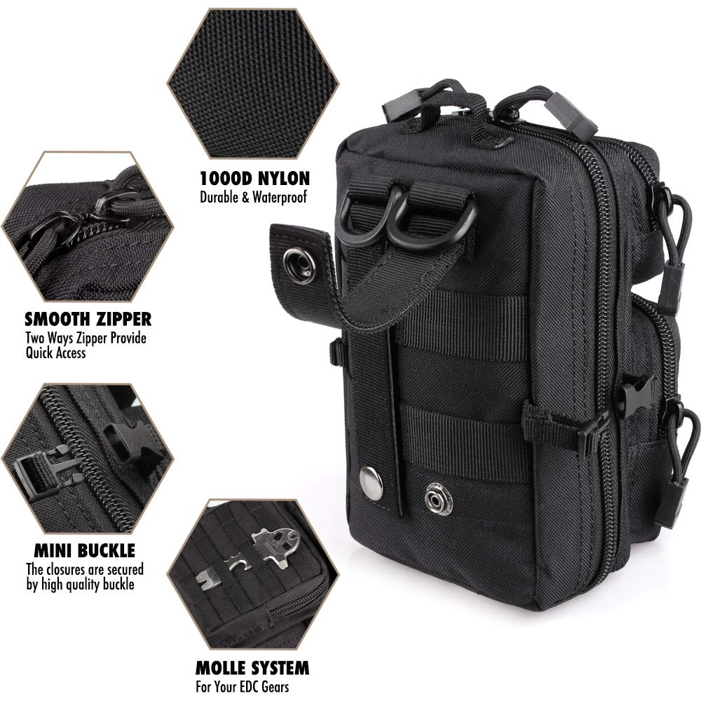 Tactical Molle Utility Pouch,  – Edc Carry Box recenzja i cena