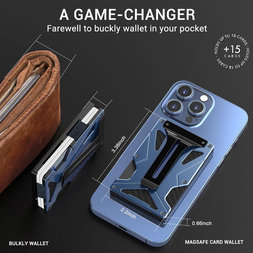 Magnetic Phone Wallet Compatib – Money Clip Magnetic recenzja i cena
