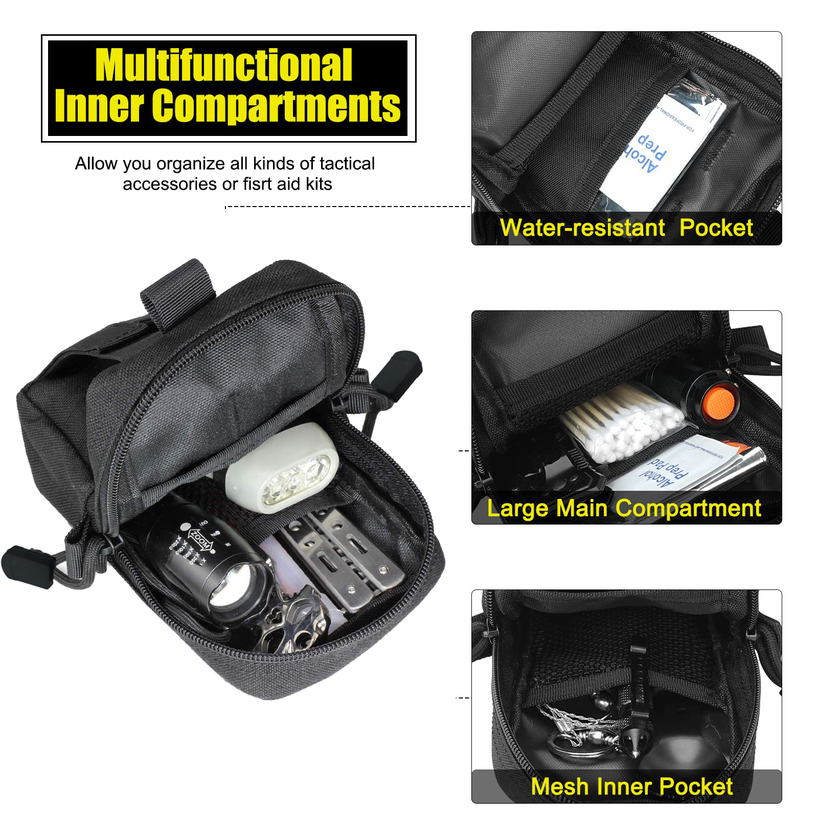 Tactical Molle Pouch Waist Bag – Edc Carry Pocket recenzja i cena
