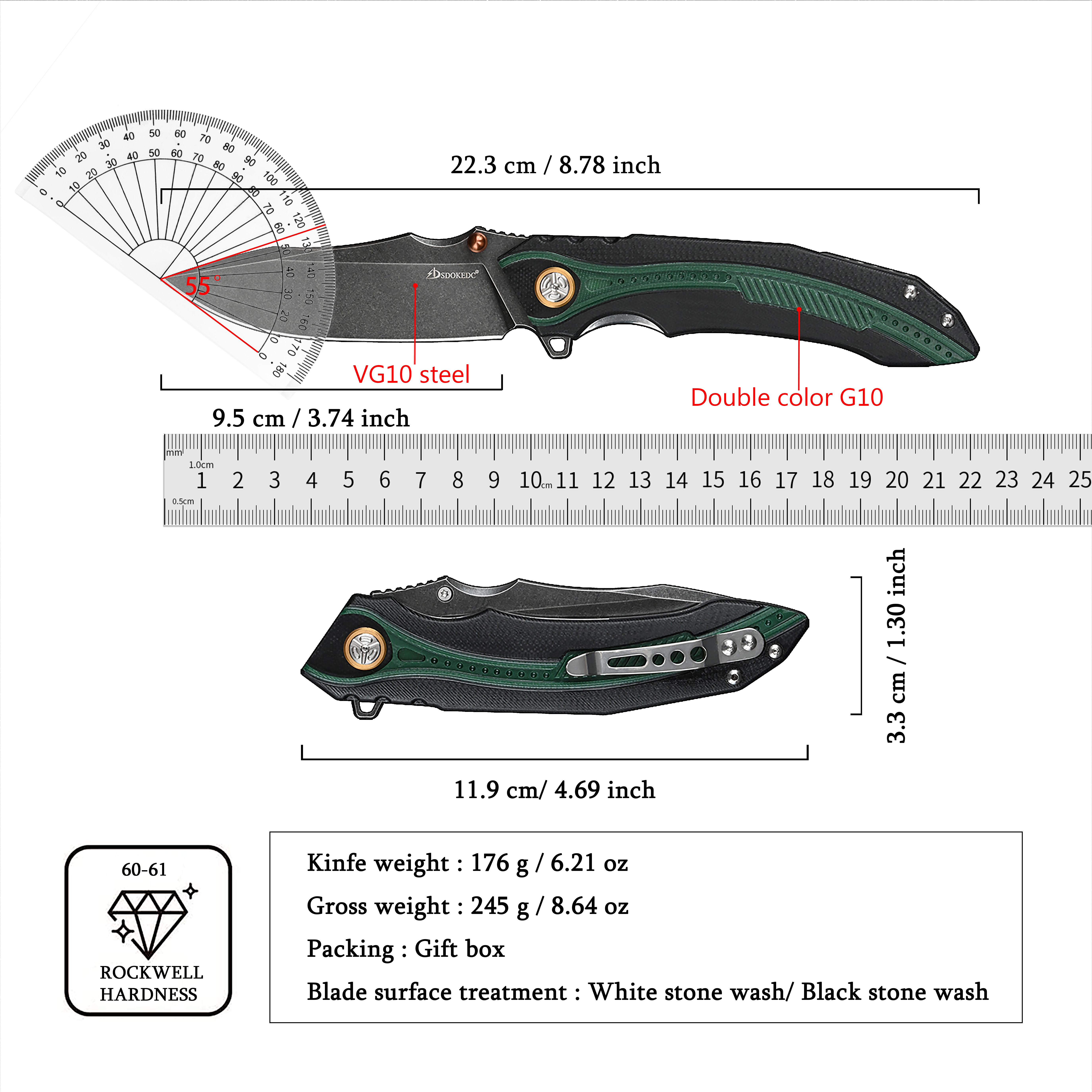 Premium SDOKEDC Foldable EDC U – Edc Carry For Men recenzja i cena