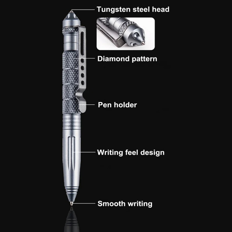 Military Tactical Pen Aluminum – Pen Tactical Glass recenzja i cena