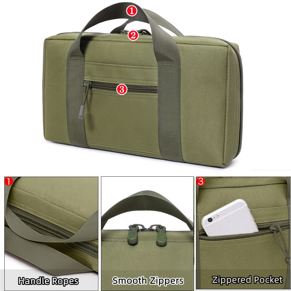 Tactical Pistol Range Bag Gun  – Edc Carry Handgun recenzja i cena