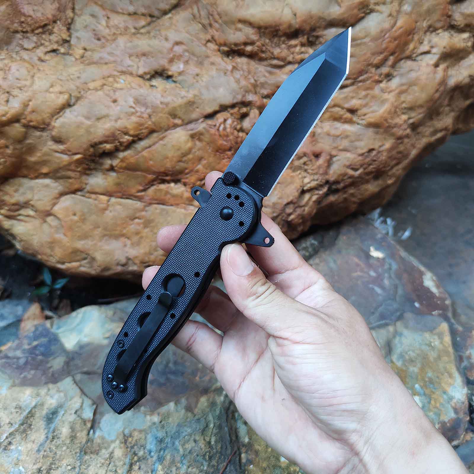 Pocket Knife Outdoor Survival  – Edc Carry For Men recenzja i cena