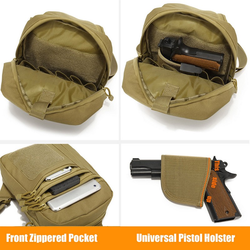 New Tactical Chest Bag Pistol  – Edc Carry Backpack recenzja i cena