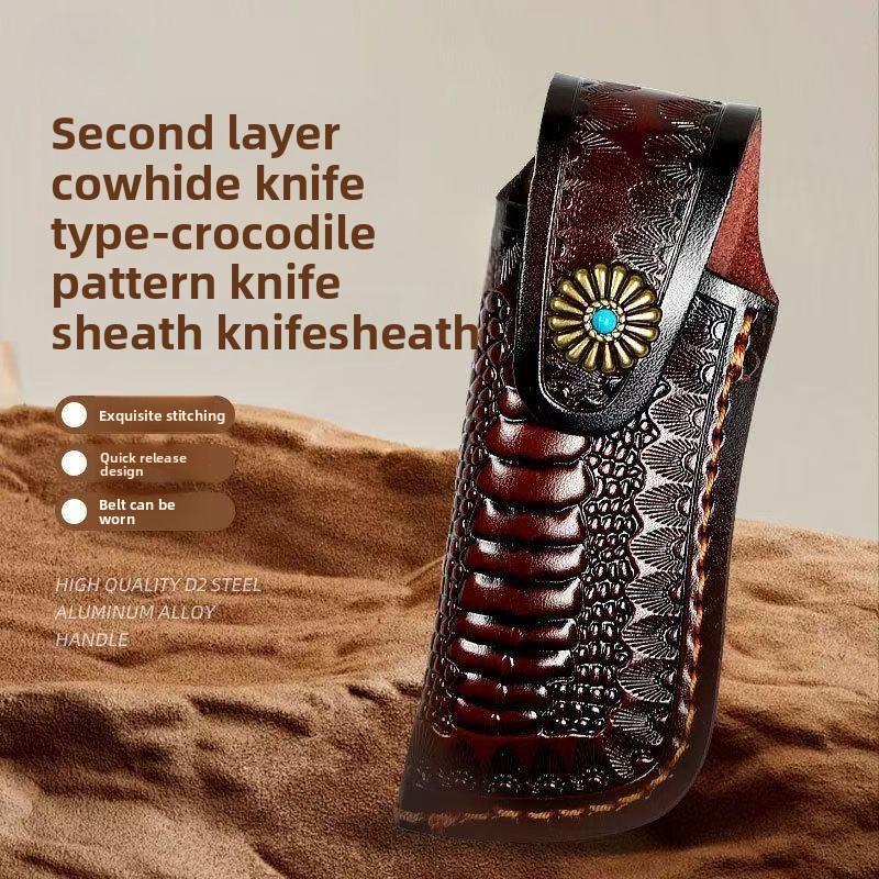Pocket knife leather cover, le – Edc Everyday Carry Knives recenzja i cena
