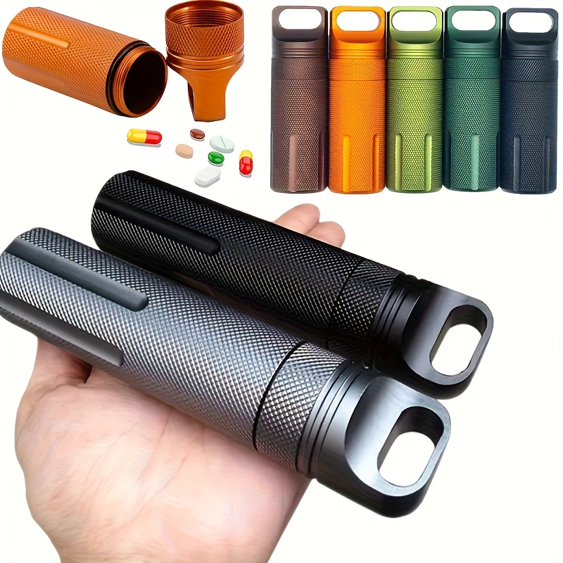 1Pack Aluminum Outdoor Dry Con – Pill Fob Capsule recenzja i cena
