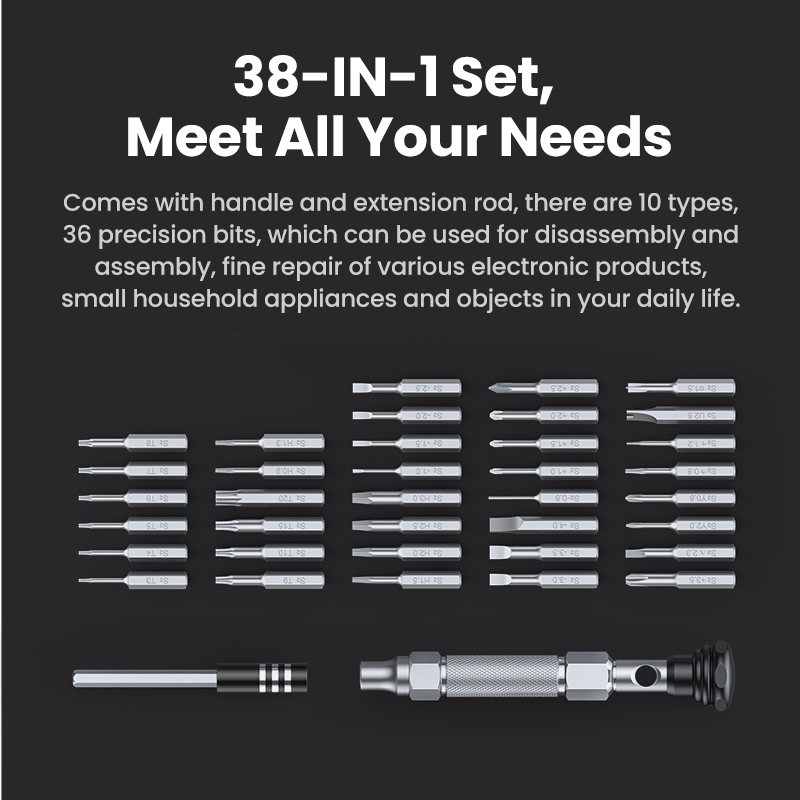 UGREEN 38-in-1 Precision Screw – Micro Screwdriver Kit recenzja i cena