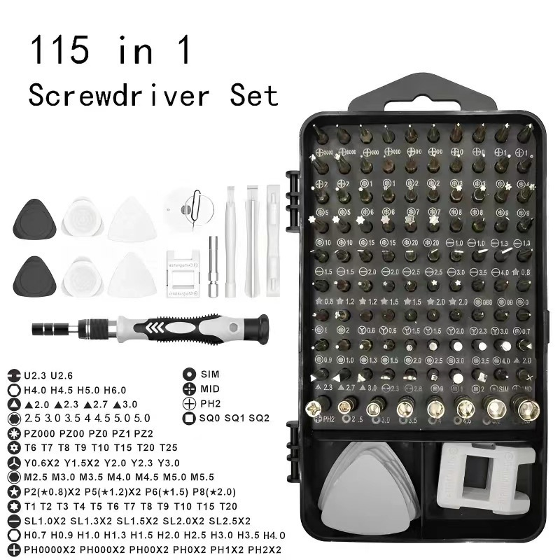 115-in-1 Screwdriver Set, Mult – Micro Screwdriver Kit recenzja i cena