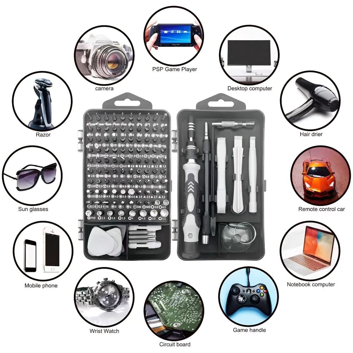 115-in-1 Screwdriver Set, Mult – Micro Screwdriver Kit recenzja i cena