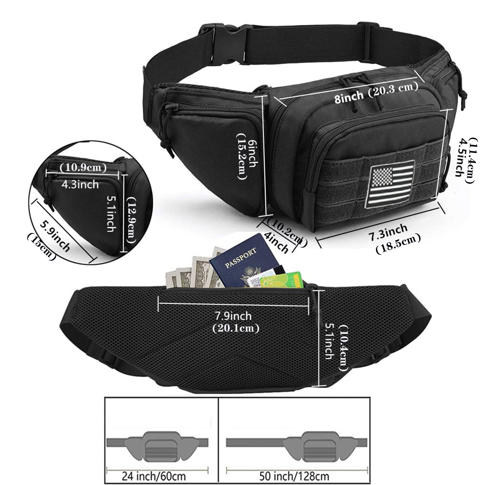 Tactical Fanny Pack Gun Holste – Edc Carry For Men recenzja i cena