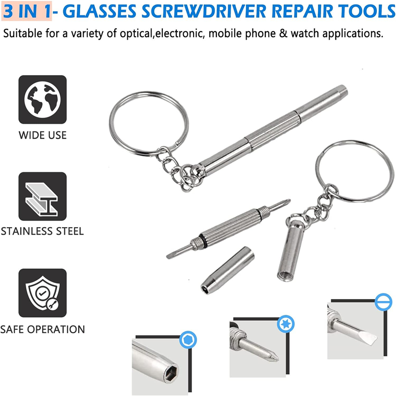 Mini Hand Glasses Screwdrivers – Micro Screwdriver Kit recenzja i cena