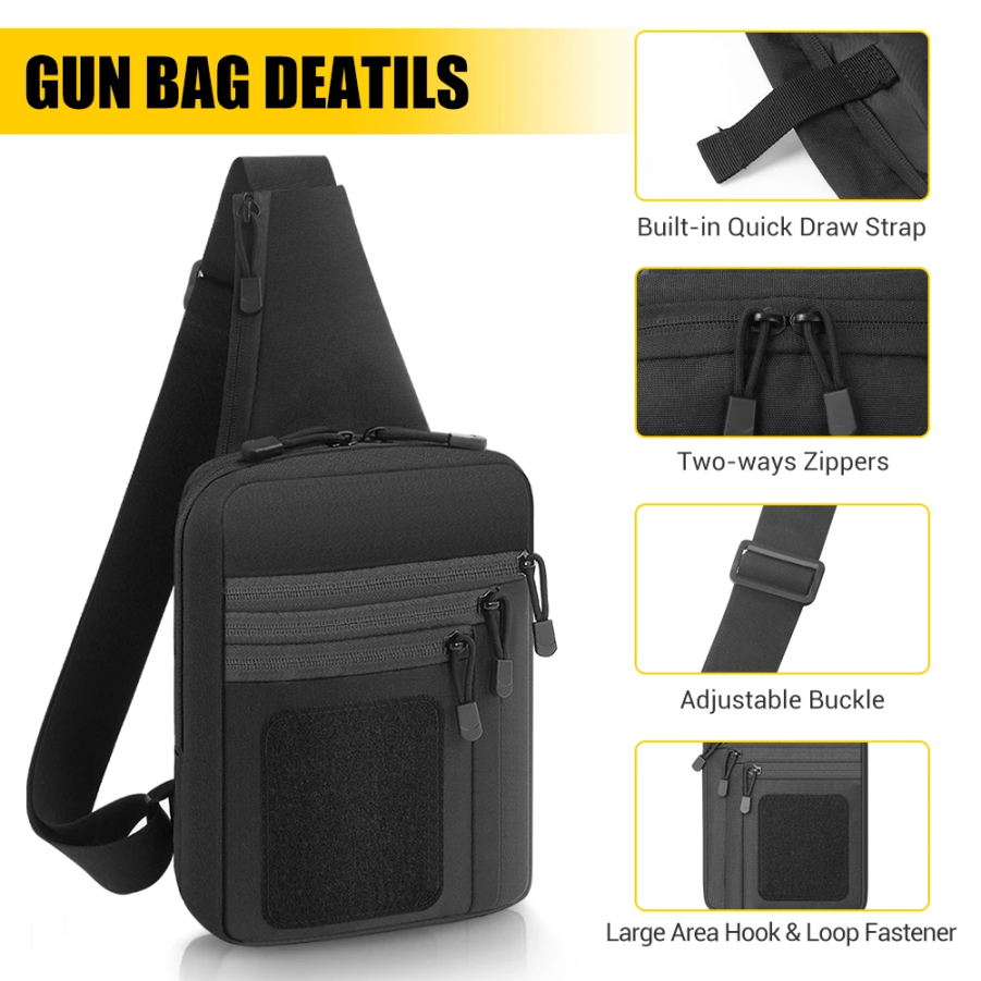 CAOX Tactical Pistol Gun Bag C – Edc Carry Handgun recenzja i cena