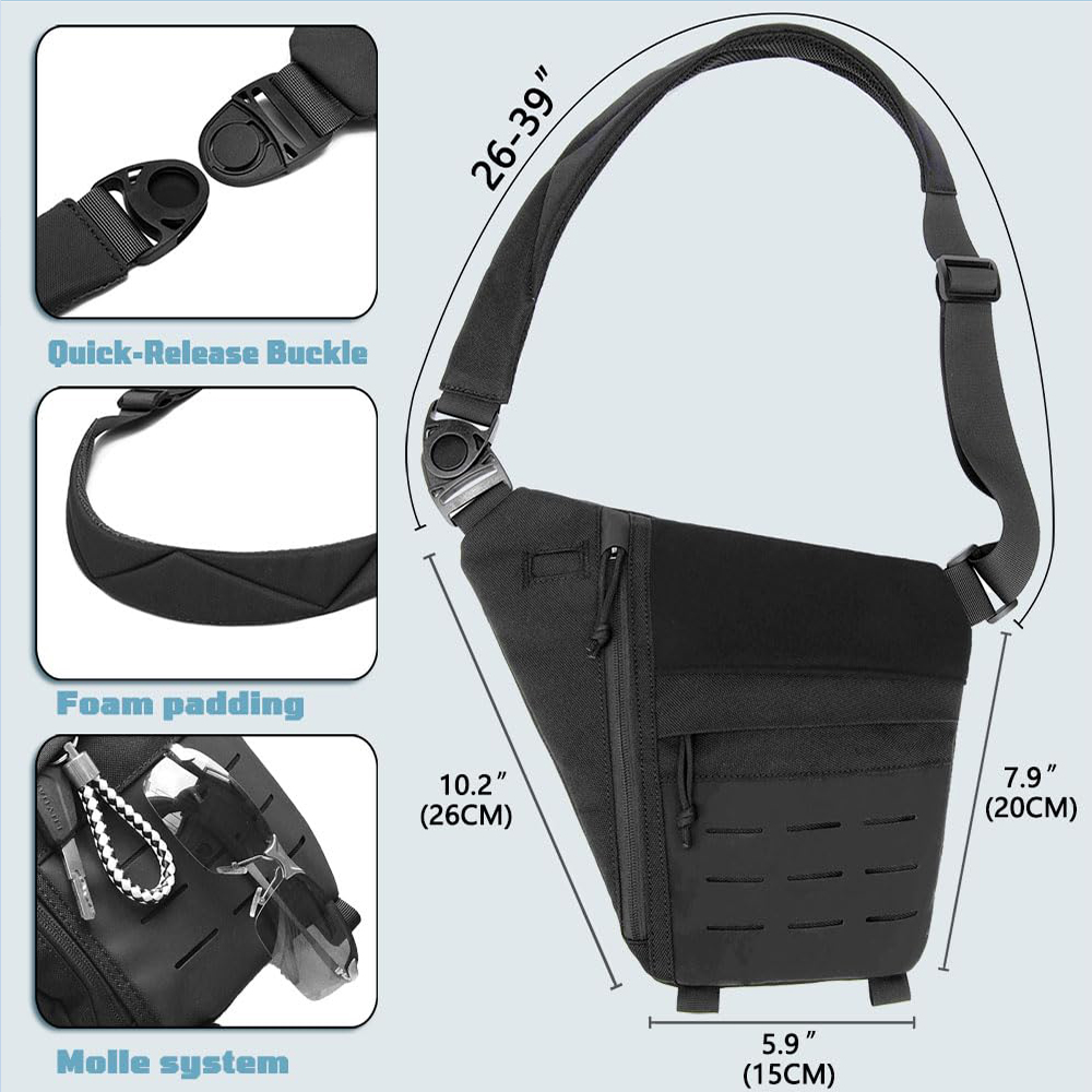 Tactical Bag Concealed Gun Bag – Edc Carry Backpack recenzja i cena